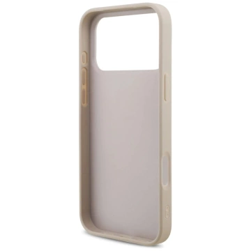 Etui Guess Hardcase 4G Big Metal Logo do iPhone 17 Pro Max różowe