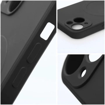 Silikon Mag Cover für IPHONE 14 schwarz
