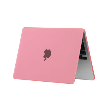 Alogy Hard Case für Apple Macbook Air 13 2022 M2 Matte Pink Tasche bis 13,3 Zoll
