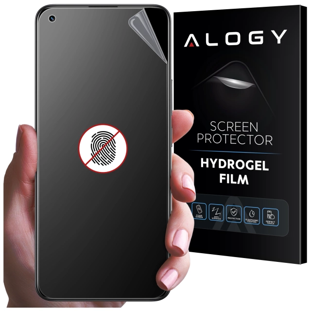 Folia "MATOWA" do Realme 8 Hydrożelowa Alogy HydroSkin Matte Pro™ na ekran do etui "BEZ ODCISKU PALCÓW"