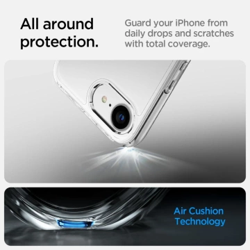 Etui für iPhone 16e Spigen Ultra Hybrid Crystal Clear