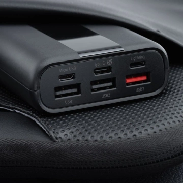 Powerbank Forcell F-Energy P20K2 20000mAh PD 22,5W QC3.0 Schwarz