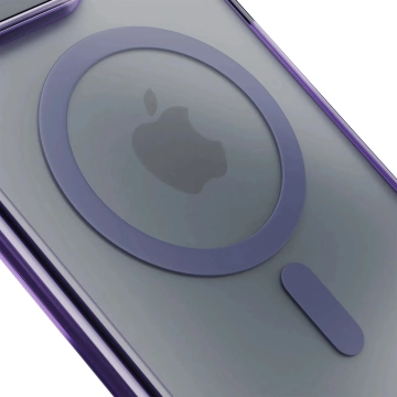Etui für Apple iPhone 15 Plus 3mk Frosty MagCase Lila