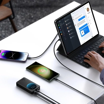 Joyroom JR-PBF01 Powerbank 10000mAh 30W PD Taschenlampengehäuse – Schwarz