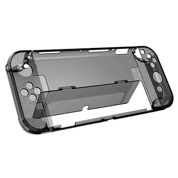 Mocne etui ochronne Alogy wstrząsoodporne do Nintendo Switch OLED Czarne
