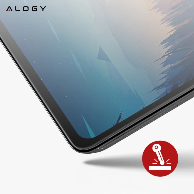Matowe Szkło hartowane do Apple iPad Pro 13" 2024 Alogy Matte Paper-Like Screen Protector z zestawem montażowym