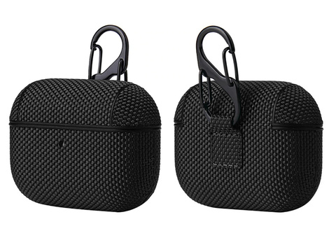 Nylonhülle Alogy Schutzhülle für Apple AirPods Pro Black