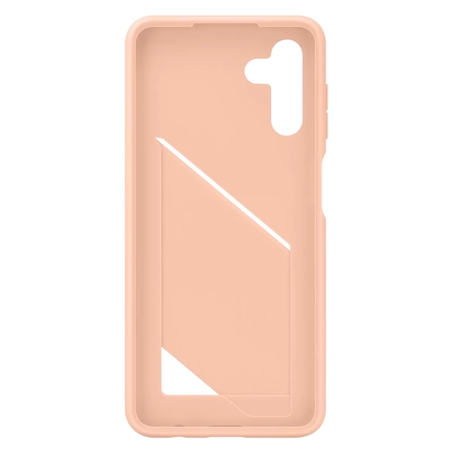 Samsung Card Slot Cover etui do Samsung Galaxy A13 5G silikonowy pokrowiec portfel na kartę brzoskwiniowy (EF-OA136TPEGWW)