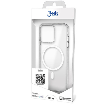 Pancerne etui obudowa do MagCase 3mk do Apple iPhone 13 Przezroczyste