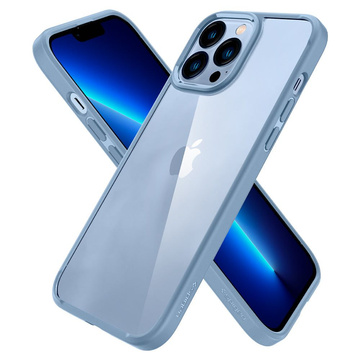 Spigen Ultra Hybrid Hülle für Apple iPhone 13 Pro Sierra Blue Glass