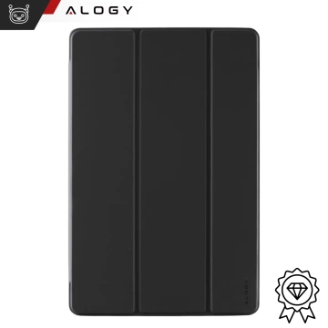 Schutzhülle für Samsung Galaxy Tab S9 FE 12,4" Alogy Book Cover Case Tablethülle Schwarz
