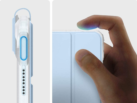 Etui Spigen Ultra Hybrid Pro für Apple iPad Air 4 2020 / 5 2022 Himmelblau