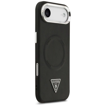Etui Guess Triangle Logo MagSafe na iPhone 17 Air - Czarne