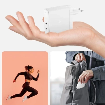 Ładowarka Sieciowa Spigen ArcStation Pro GaN-1402 140W USB-C 2xPD White