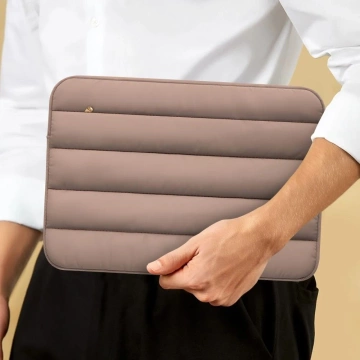 Etui Ochronne Tech-Protect Fluffy do Laptopa 13–14" Walnut