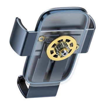 Baseus Metal Age II Gravitationshalter für Autogrill (grau)