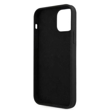 Guess GUHCP12LLSVSBW iPhone 12 Pro Max 6,7 "schwarz und weiß / schwarz weiß Hardcase Silikon Vintage