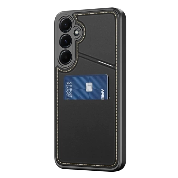 Etui Portfelowe do Samsung Galaxy S25 Dux Ducis Rafi II Czarny