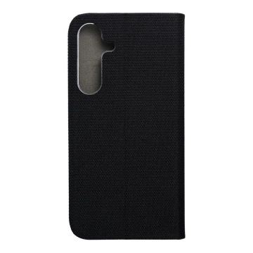 SENSITIVE Book Case für Samsung Galaxy S25 PLUS Schwarz Stand 360