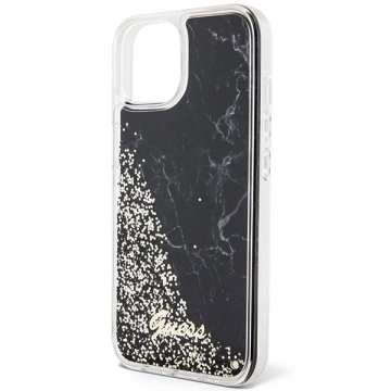 Etui Guess GUHCP14SLCSGSGK für iPhone 14 6,1" Hardcase Liquid Glitter Marble