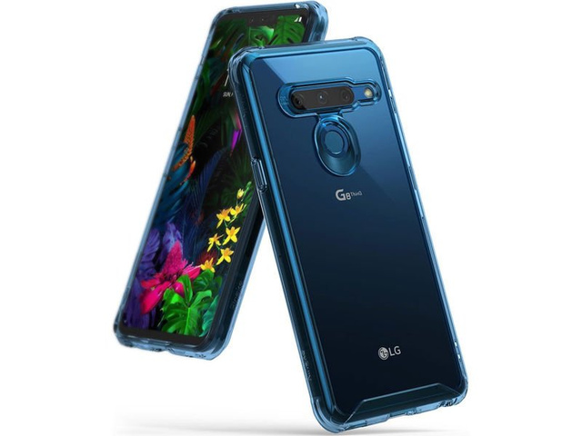 Etui Ringke Fusion für LG G8 ThinQ Aqua Blue