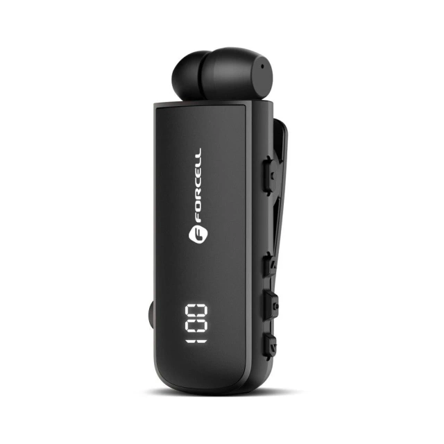 Kabellose Bluetooth 5.3 Forcell F-Audio Drive EarBud schwarz Schwarz