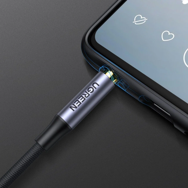 Kabel UGREEN przewód AUX mini jack 3.5mm - mini jack 3,5mm 3m czarny (AV183)