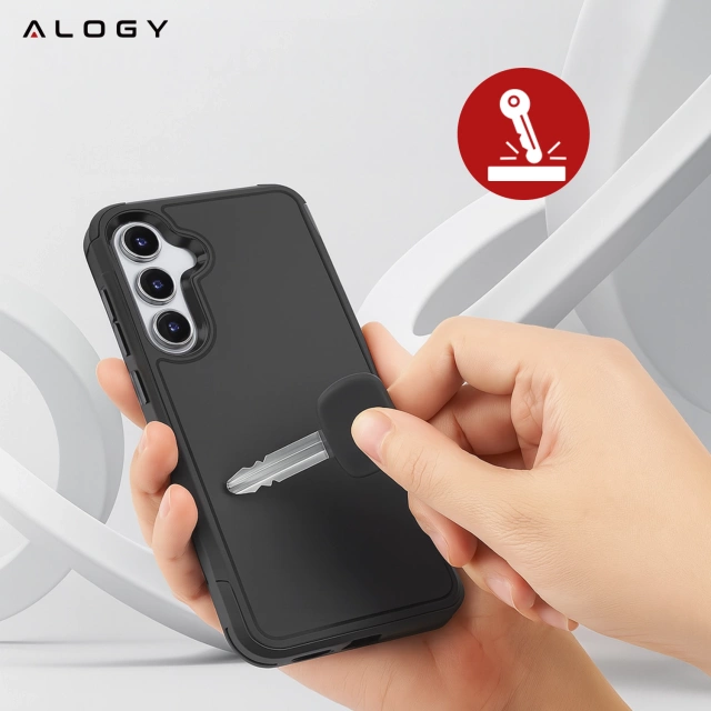 Etui do Samsung Galaxy A56 / A36 5G 2025 Pancerna Obudowa Ochronna na Telefon Wzmocniona Alogy HeavyDuty™️ Case Czarne