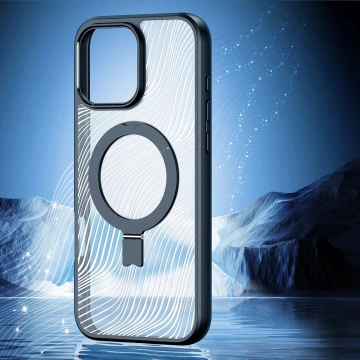 Schutzhülle für iPhone 16 Pro Max Dux Ducis Aimo Mag Schwarz