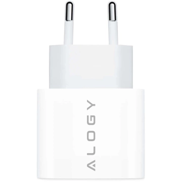 Schnelles 30-W-USB-C-Wandladegerät USB Typ C GaN PD für iPhone Alogy Cube Weiß