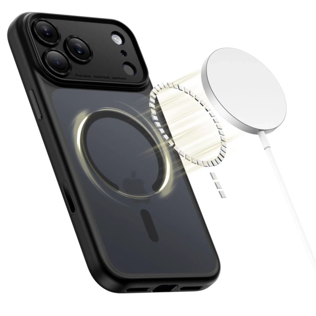 Etui Ochronne do iPhone 17 Pro Max Tech-Protect MagPeak MagSafe Black
