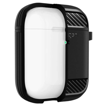 Spigen Rugged Armor Apple Airpods mattschwarz