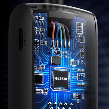 Adapter przejściówka 4w1 HUB UGREEN USB do 4x USB 3.0 Czarny