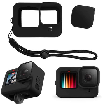 Silikonschutzhülle Alogy TPU Hülle für GoPro Hero 11/10/9 schwarz