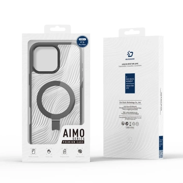 Schutzhülle für iPhone 16 Pro Max Dux Ducis Aimo Mag Schwarz