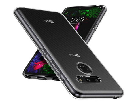 Alogy Silikonhülle Gehäusehülle für LG G8 ThinQ transparent