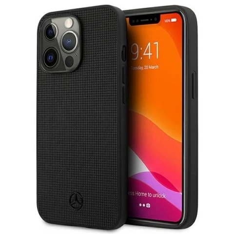 Mercedes MEHCP13LMBLBK Hülle für iPhone 13 Pro / 13 6.1 "schwarz