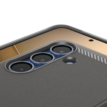 Hülle für Samsung Galaxy S25 Marmorgrau Spigen Rugged Armor Mag MagSafe