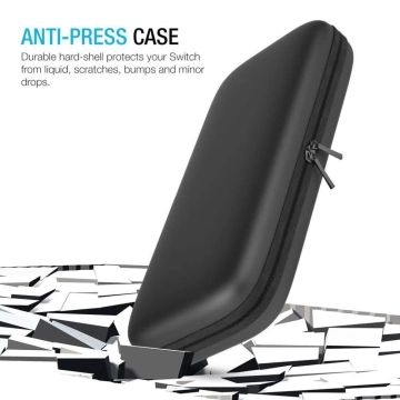 Hardpouch nintendo switch / switch oled schwarz