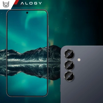 Alogy Lens Protector PRO Schutzhülle Glas für Samsung Galaxy S24 Ultra Kameraabdeckung Objektiv Kameralinsen