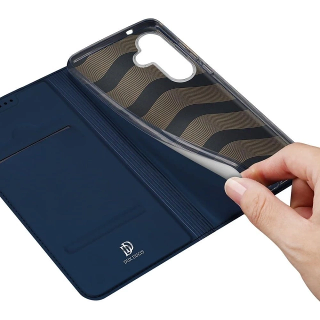 Etui Kabura do Samsung Galaxy S25 Plus Dux Ducis Skin Pro Niebieska