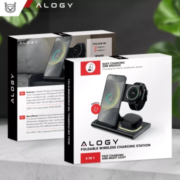 Kabelloses Ladegerät für Samsung: 3-in-1 kabellose Ladestation für Samsung Galaxy Watch 7/6/5/4/3 Pro Classic, Galaxy Buds für S24 Ultra, S23, S22, S21, S20, Note 20/10, Z Fold