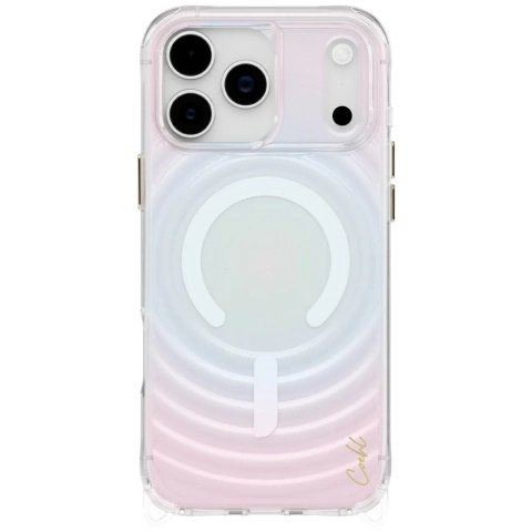 Etui UNIQ Coehl Vela do iPhone 17 Pro Max Magnetic Charging Opal