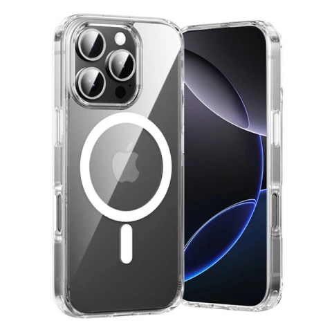 Etui ochronne do iPhone 16 Pro Vention MagSafe przeźroczyste, odporne