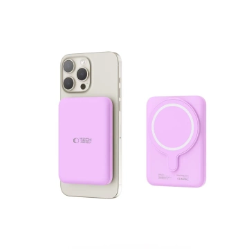 Magnetische Powerbank PB10 Lifemag Magsafe Power Bank 5000mah Lila