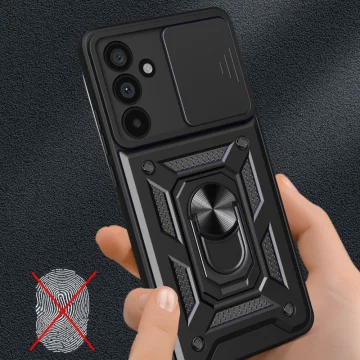 Etui Camshield Pro für Samsung Galaxy M55 5G Schwarz