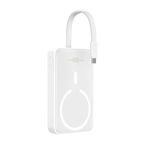 Powerbank Magnetyczny Baseus Mini 10000mAh 30W, biały – Edycja Bayern