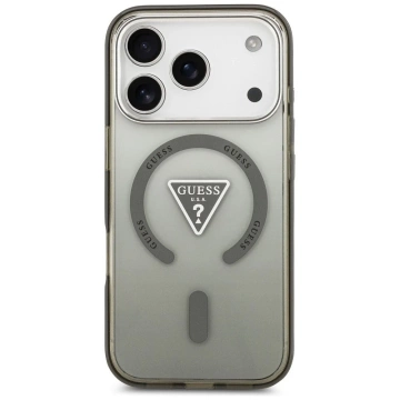 Etui Guess IML Gradient Triangle Logo MagSafe na iPhone 17 Pro - Khaki