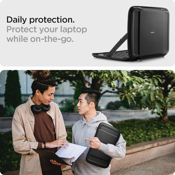 Etui Spigen Rugged Armor Pouch "PRO" für Laptop 13-14 Schwarz
