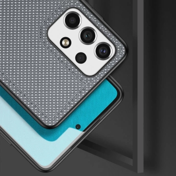 Dux Ducis Fino Etuihülle aus Nylonmaterial für Samsung Galaxy A73 blau